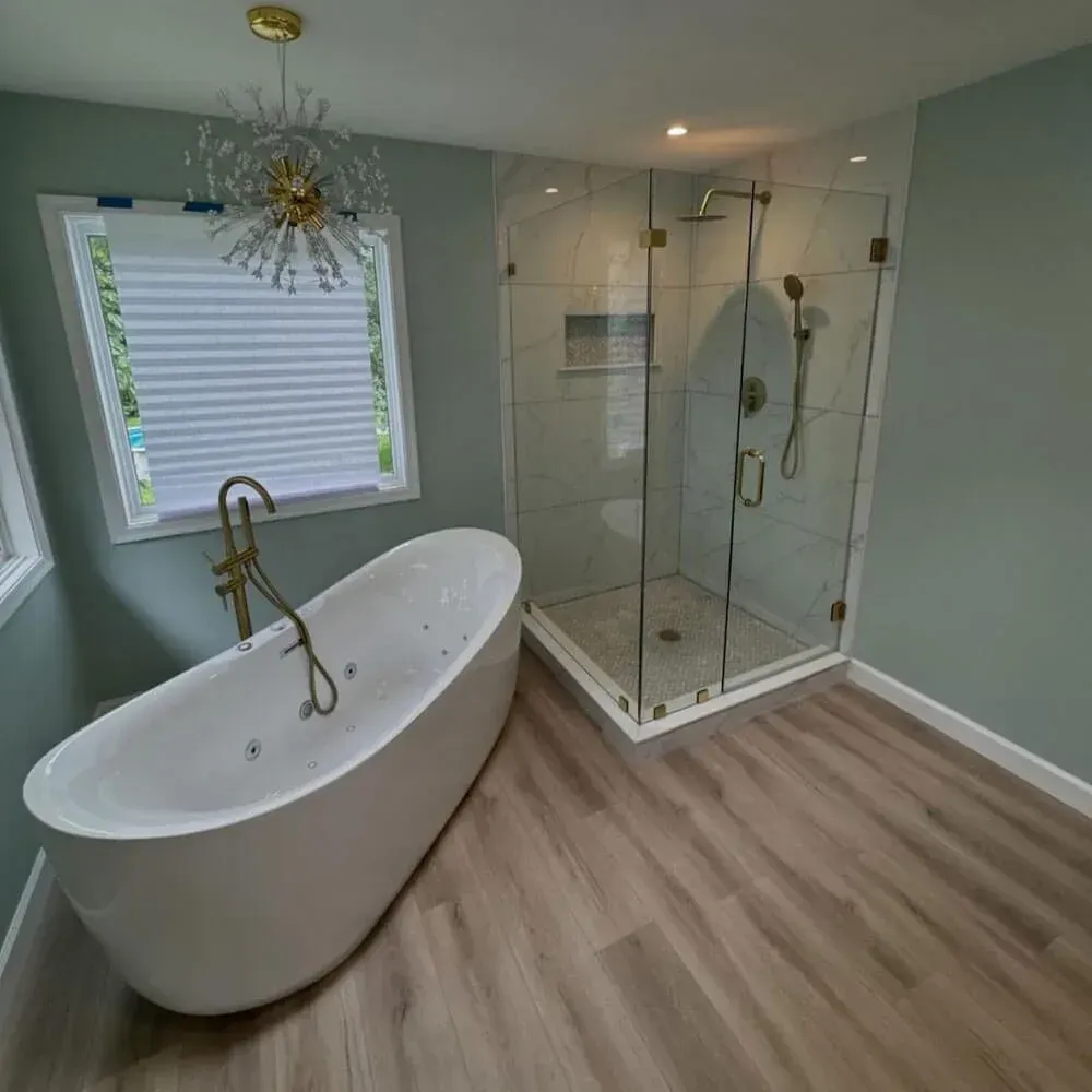 Bathroom renovation published by Showcase Remodels